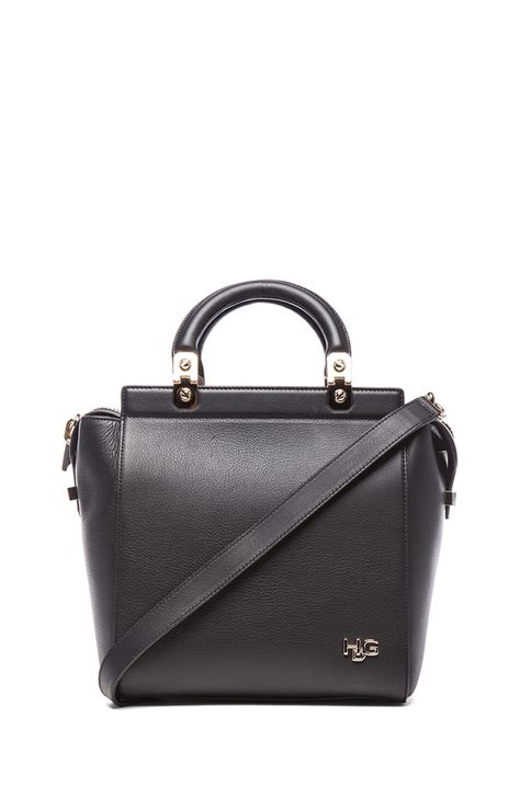 Givenchy HDG Stamped Doctor Bag in Black 